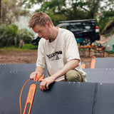 Jackery Solar Panel Connector for portable solar panels, designed for easy connection and charging.