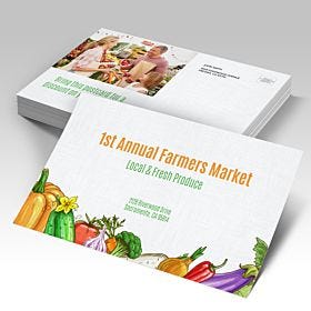 Linen Uncoated Postcards printed by AKD Ink