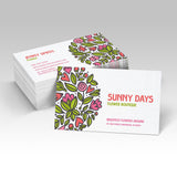 Linen Uncoated Business Cards – AKD Ink