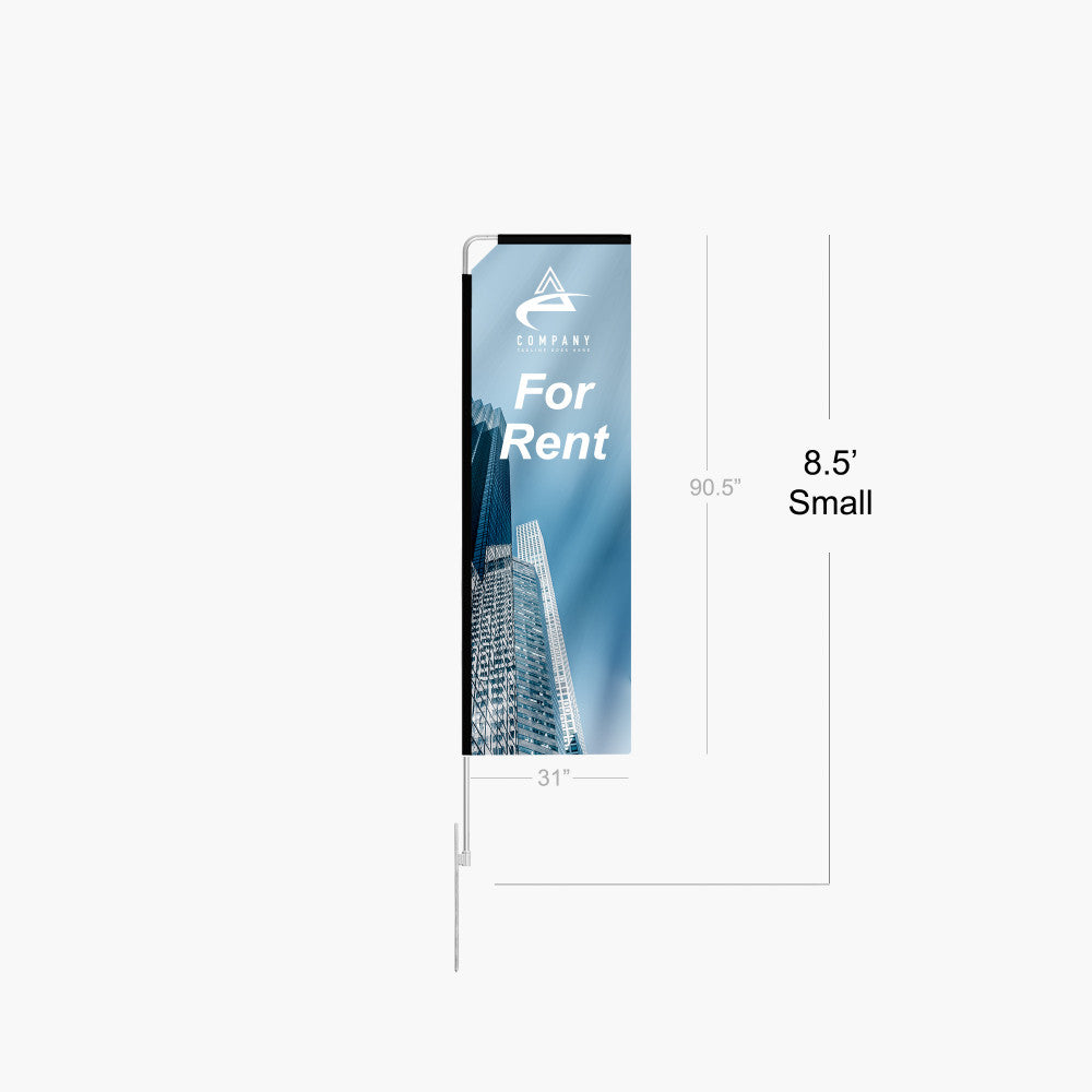 Rectangle Advertising Flag