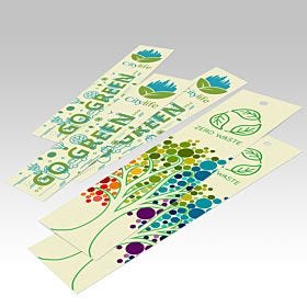 Natural Bookmarks printed by AKD Ink