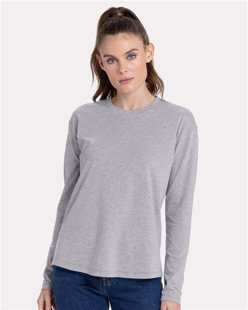 Women's Cotton Relaxed Long Sleeve T-Shirt