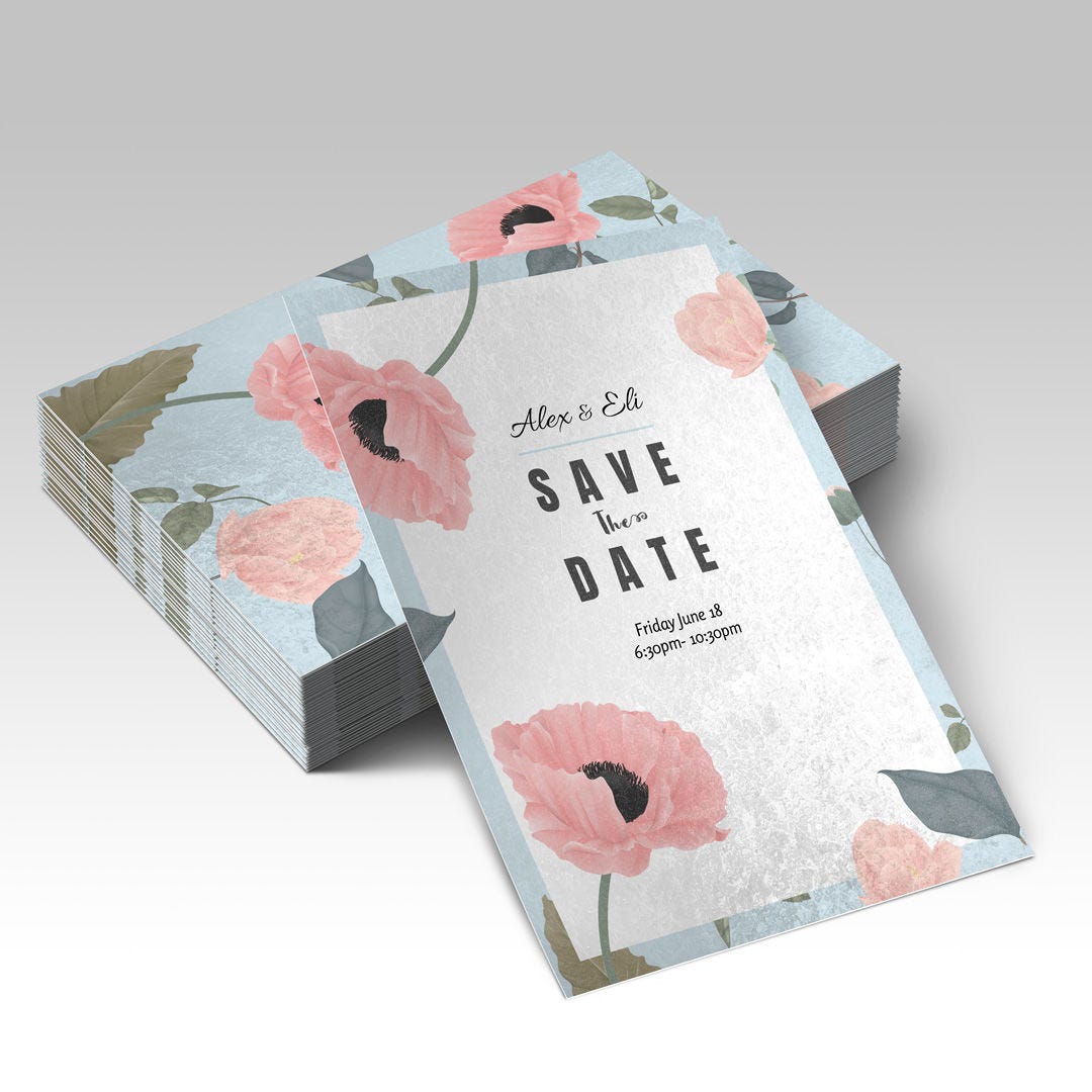 Pearl Announcement Cards – AKD Ink
