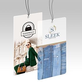 Plastic Hang Tags printed by AKD Ink