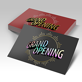 Dual Raised Postcards printed by AKD Ink