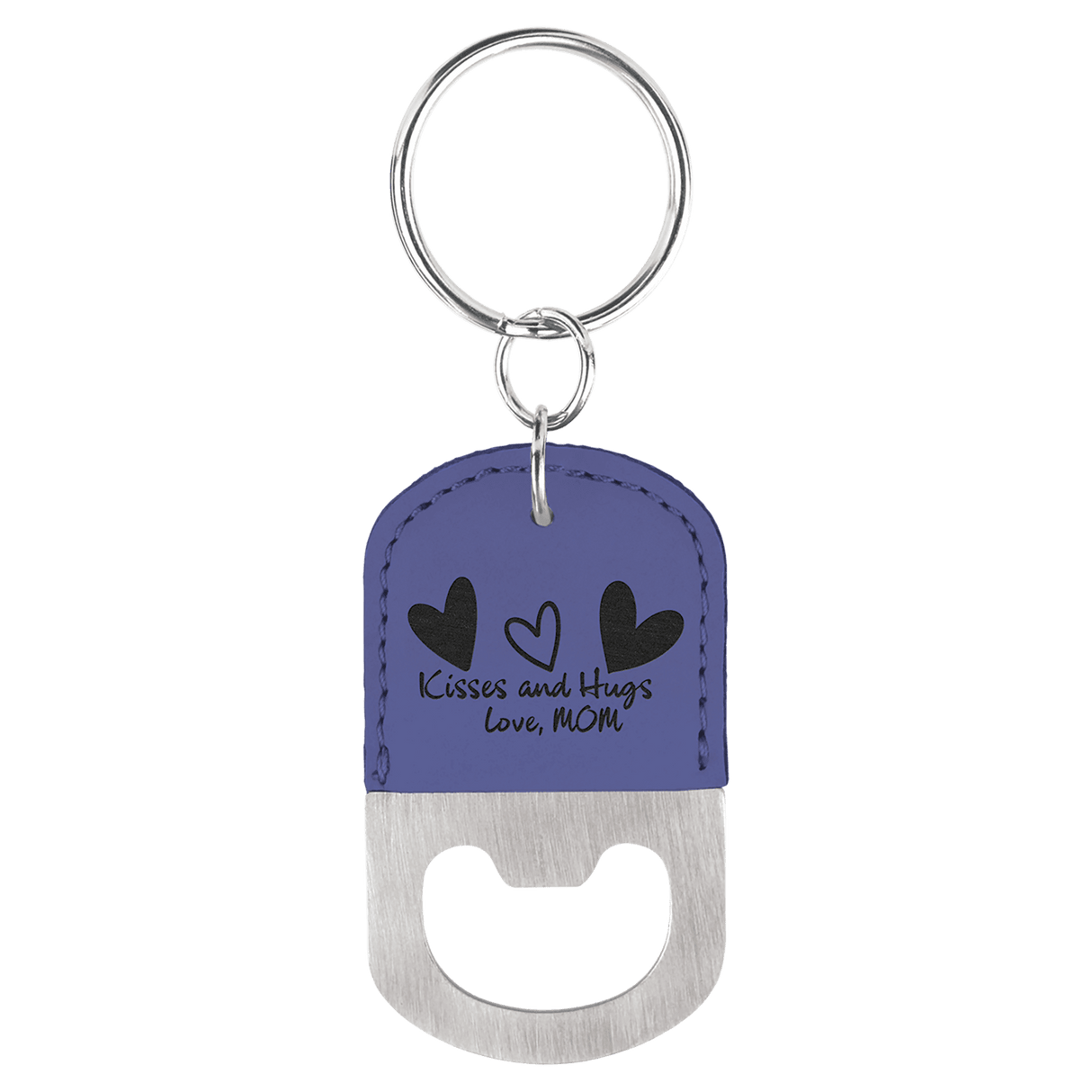 Oval Bottle Opener Keychain