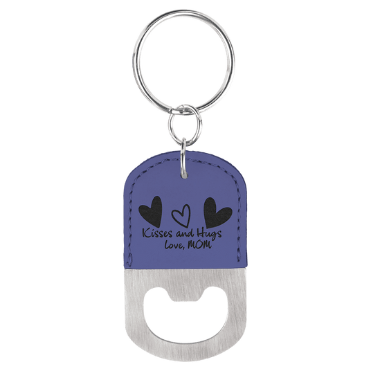 Oval Bottle Opener Keychain