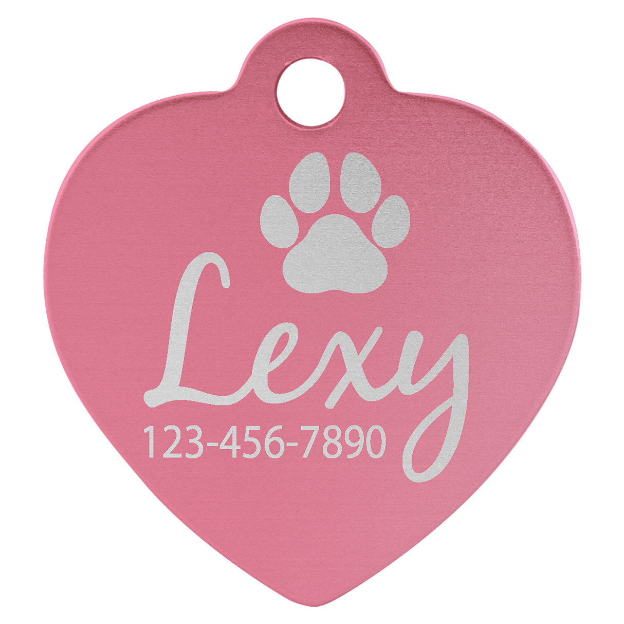 Heart Pet Tag