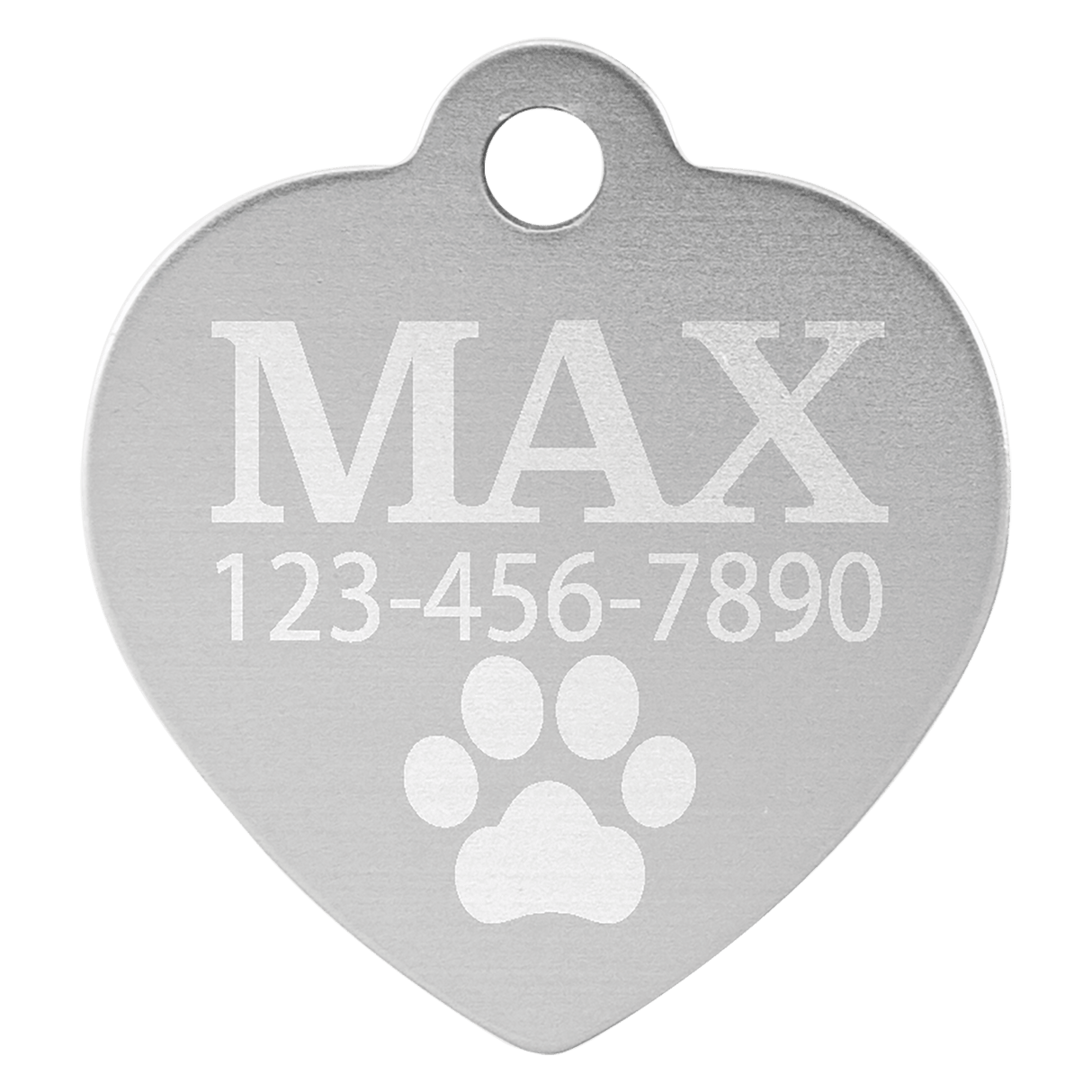 Heart Pet Tag