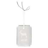 Premier Crystal Ornament-AKD Ink