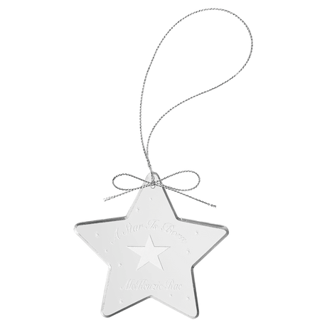 Premier Crystal Ornament-AKD Ink
