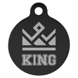 Round Pet Tag-AKD Ink