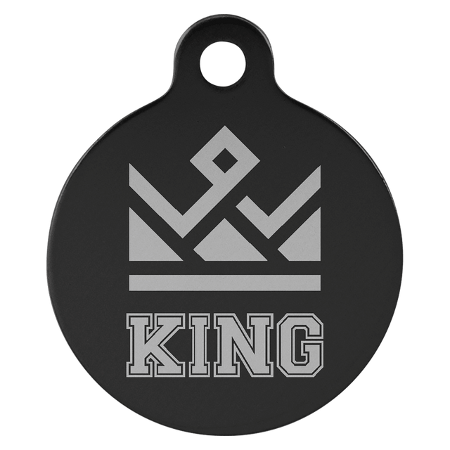 Round Pet Tag-AKD Ink