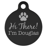 Round Pet Tag