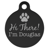 Round Pet Tag-AKD Ink
