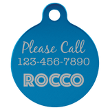 Round Pet Tag