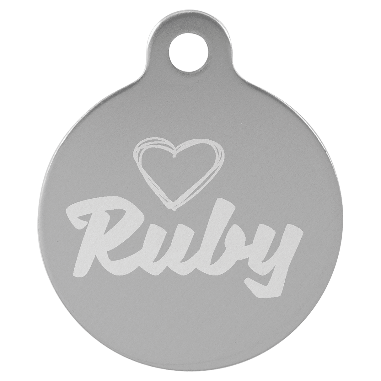 Round Pet Tag