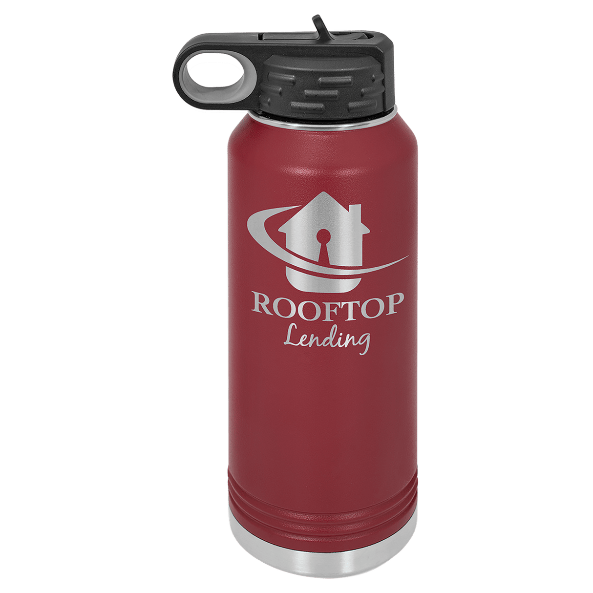 32 oz. Polar Camel Powder Coated Water Bottle