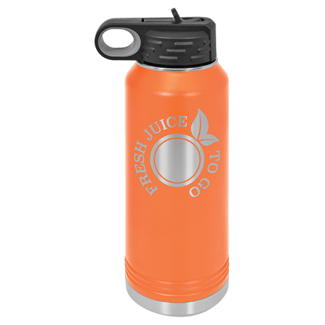 32 oz. Polar Camel Powder Coated Water Bottle