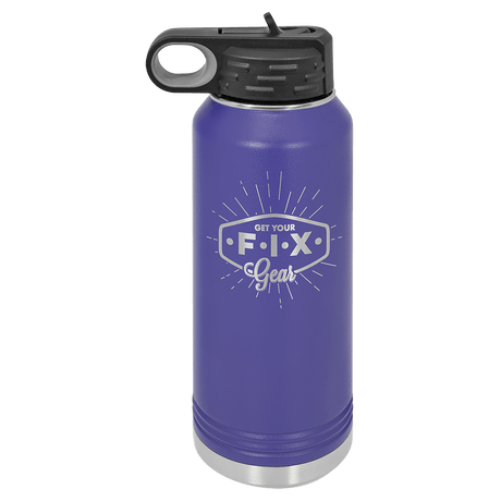 32 oz. Polar Camel Powder Coated Water Bottle