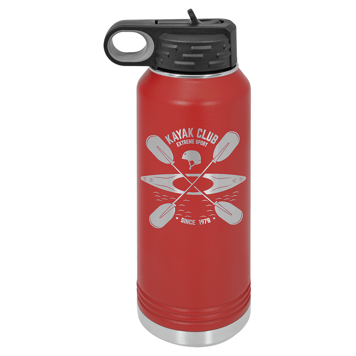 32 oz. Polar Camel Powder Coated Water Bottle