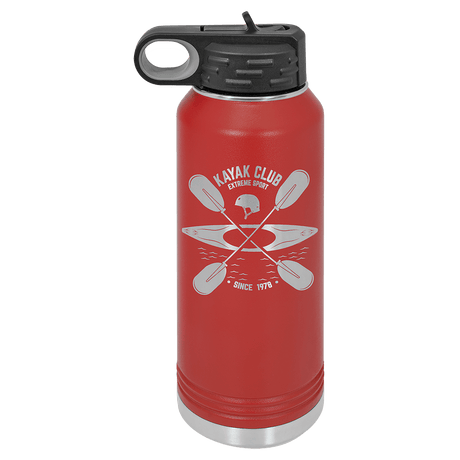 32 oz. Polar Camel Powder Coated Water Bottle