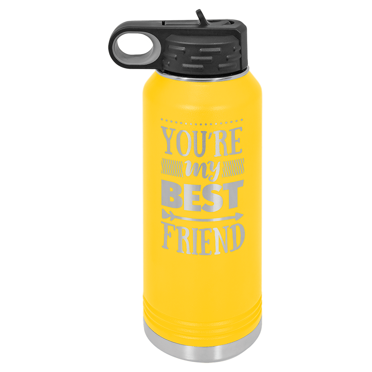 32 oz. Polar Camel Powder Coated Water Bottle