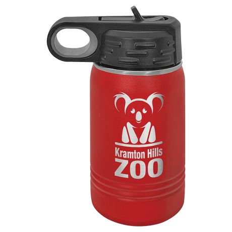 12 oz. Polar Camel Powder Coated Water Bottle