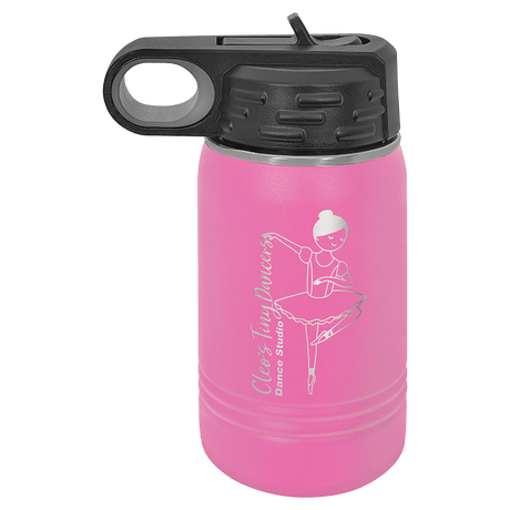 12 oz. Polar Camel Powder Coated Water Bottle