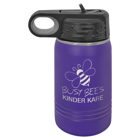 12 oz. Polar Camel Powder Coated Water Bottle