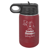 12 oz. Polar Camel Powder Coated Water Bottle