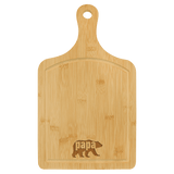 Paddle Shaped Cutting Board with Drip Ring