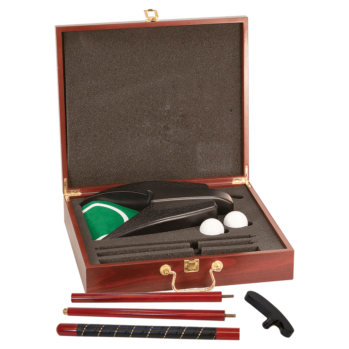 Rosewood Finish Executive Golf Set