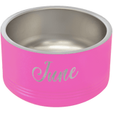 18 oz. Polar Camel Powder Coated Stainless Steel Dog Bowl