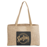 Burlap Tote Bag