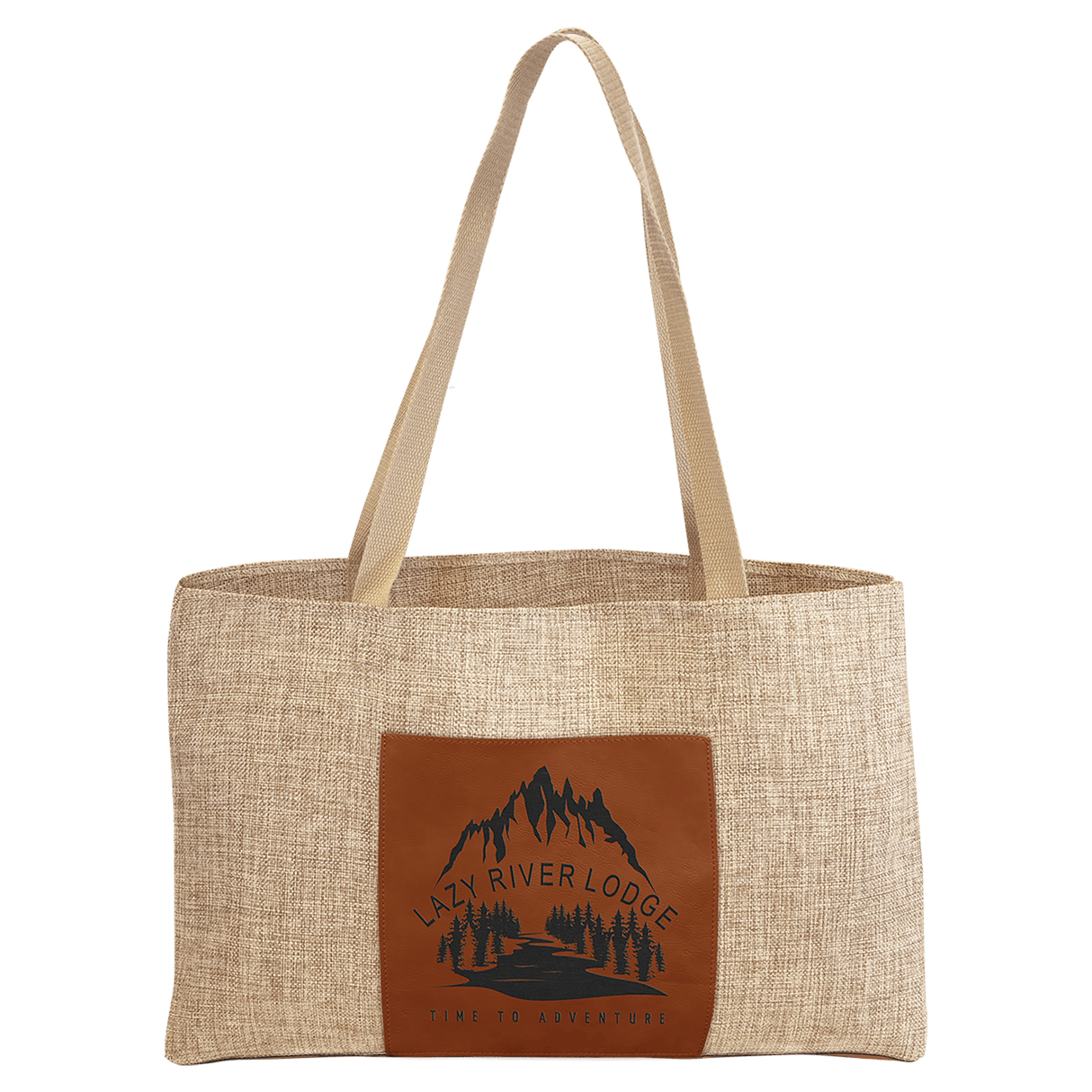 Burlap Tote Bag