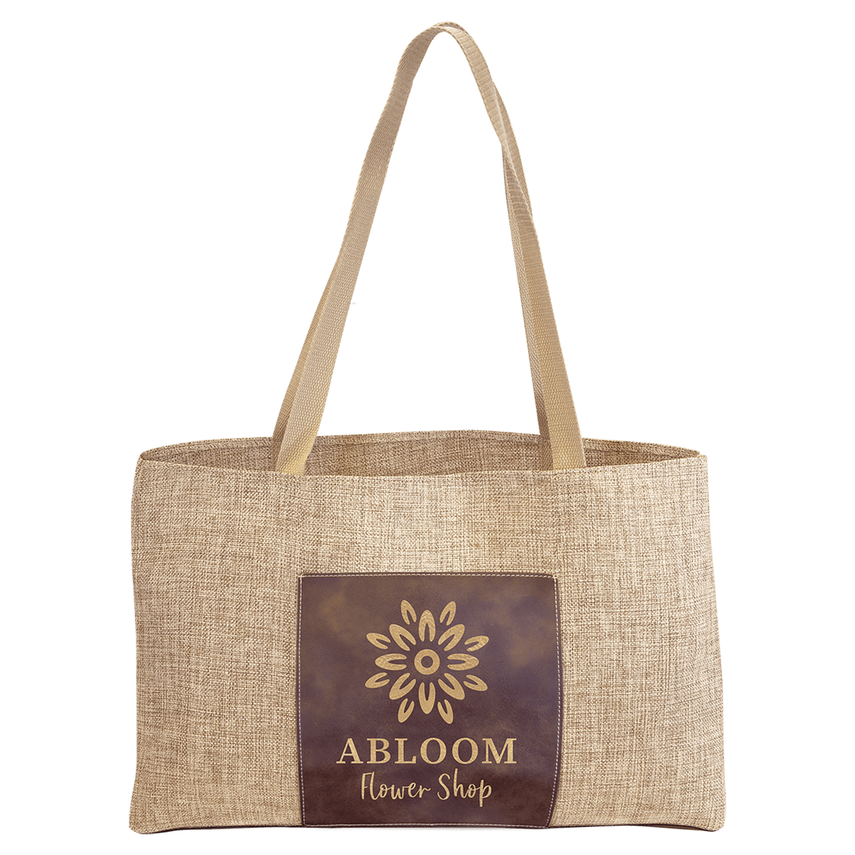 Burlap Tote Bag