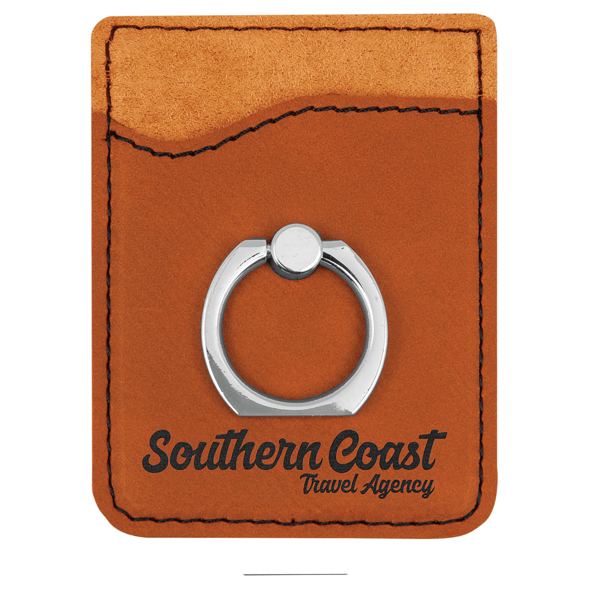 Phone Wallet with Silver Ring