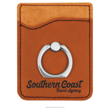 Phone Wallet with Silver Ring