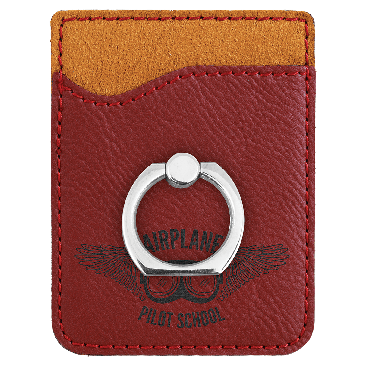 Phone Wallet with Silver Ring