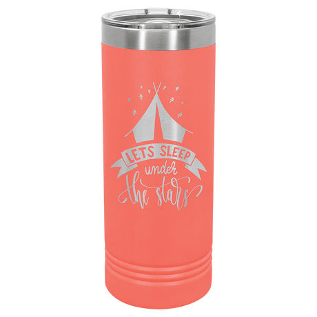 22 oz. Polar Camel Skinny Tumbler with Slider Lid