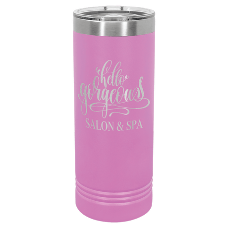 22 oz. Polar Camel Skinny Tumbler with Slider Lid