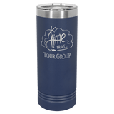 22 oz. Polar Camel Skinny Tumbler with Slider Lid