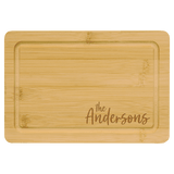 Bamboo Cutting Board with Drip Ring