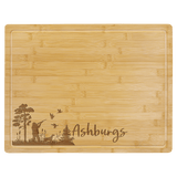 Bamboo Cutting Board with Drip Ring