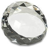 Premier Clear Crystal Paperweight