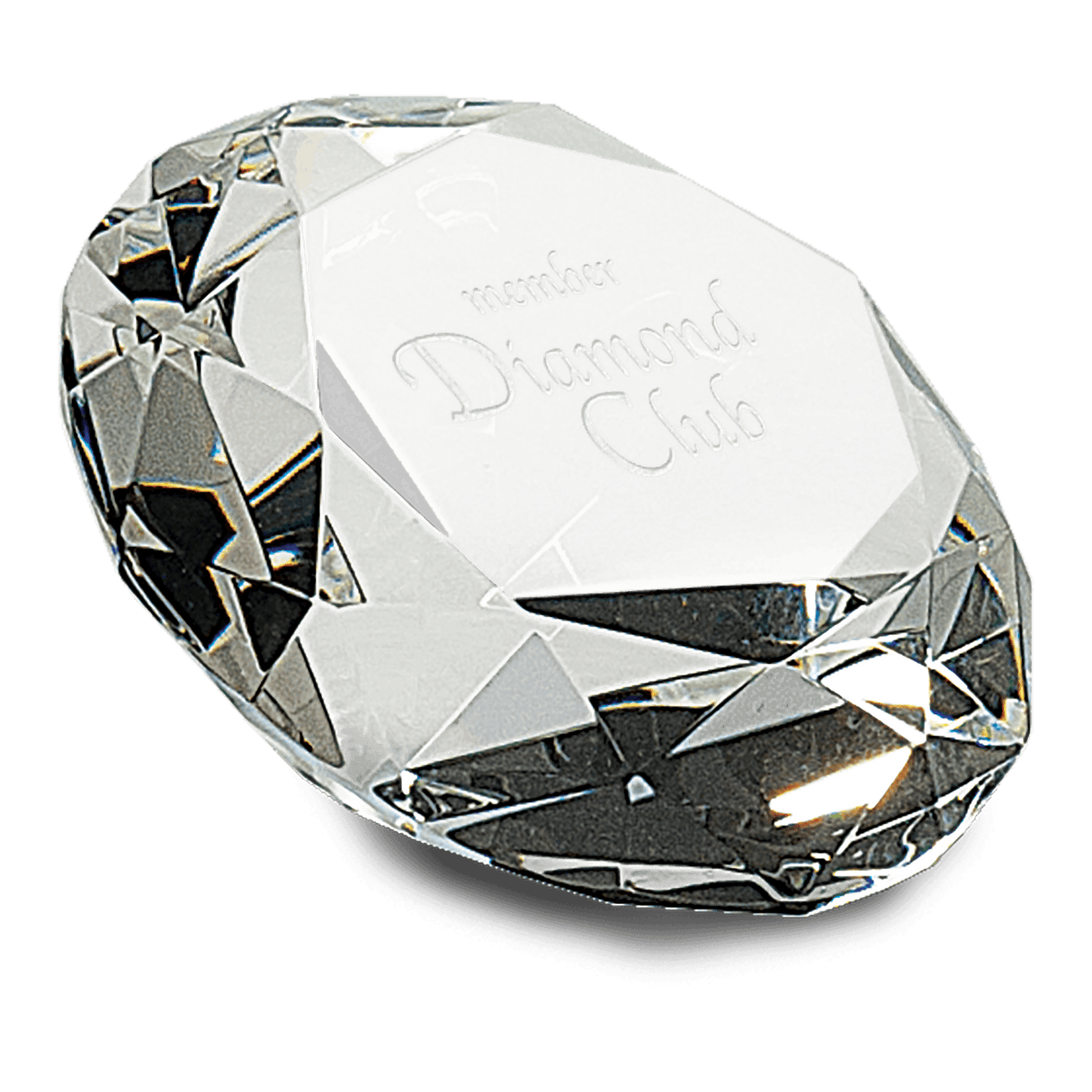 Premier Clear Crystal Paperweight