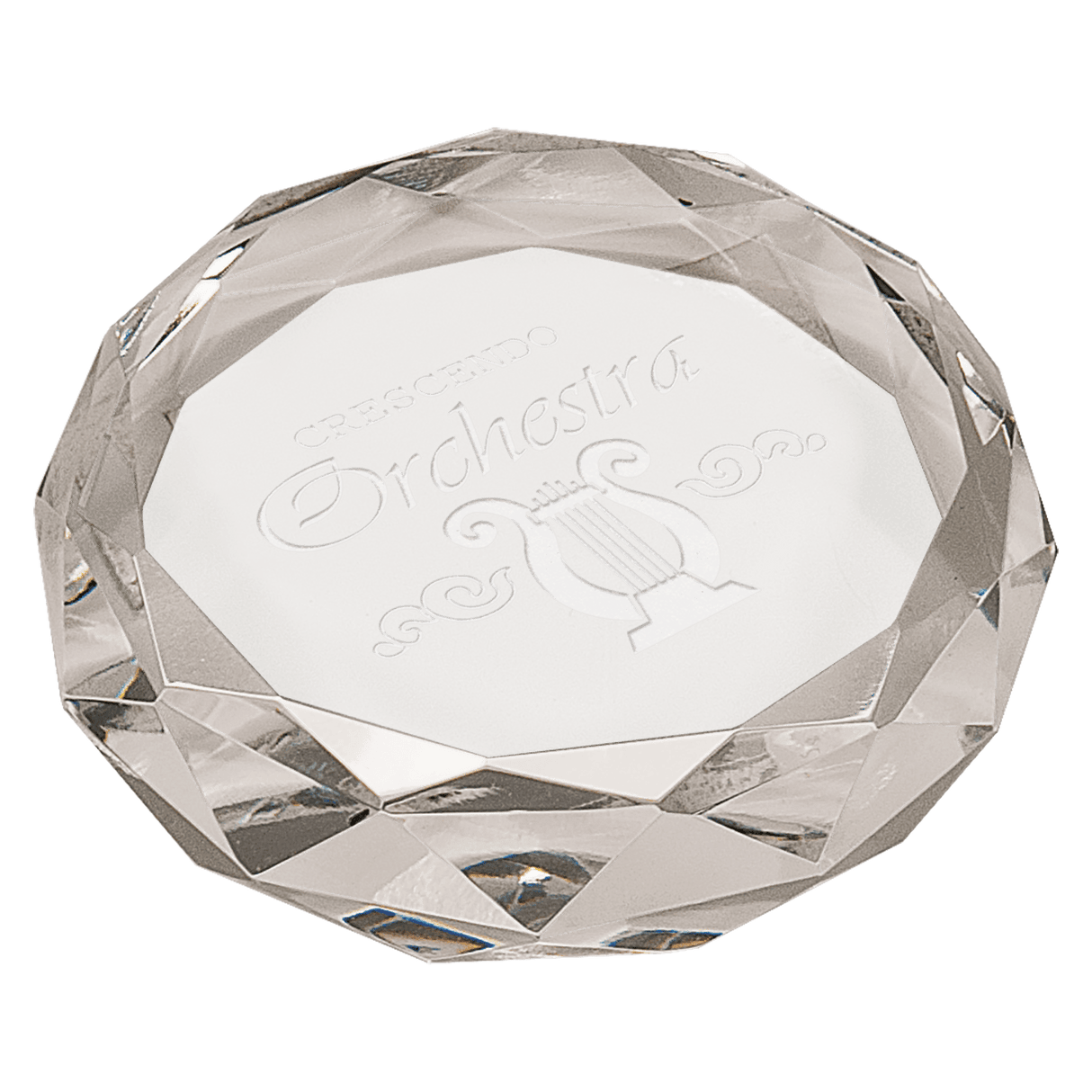 Premier Clear Crystal Paperweight