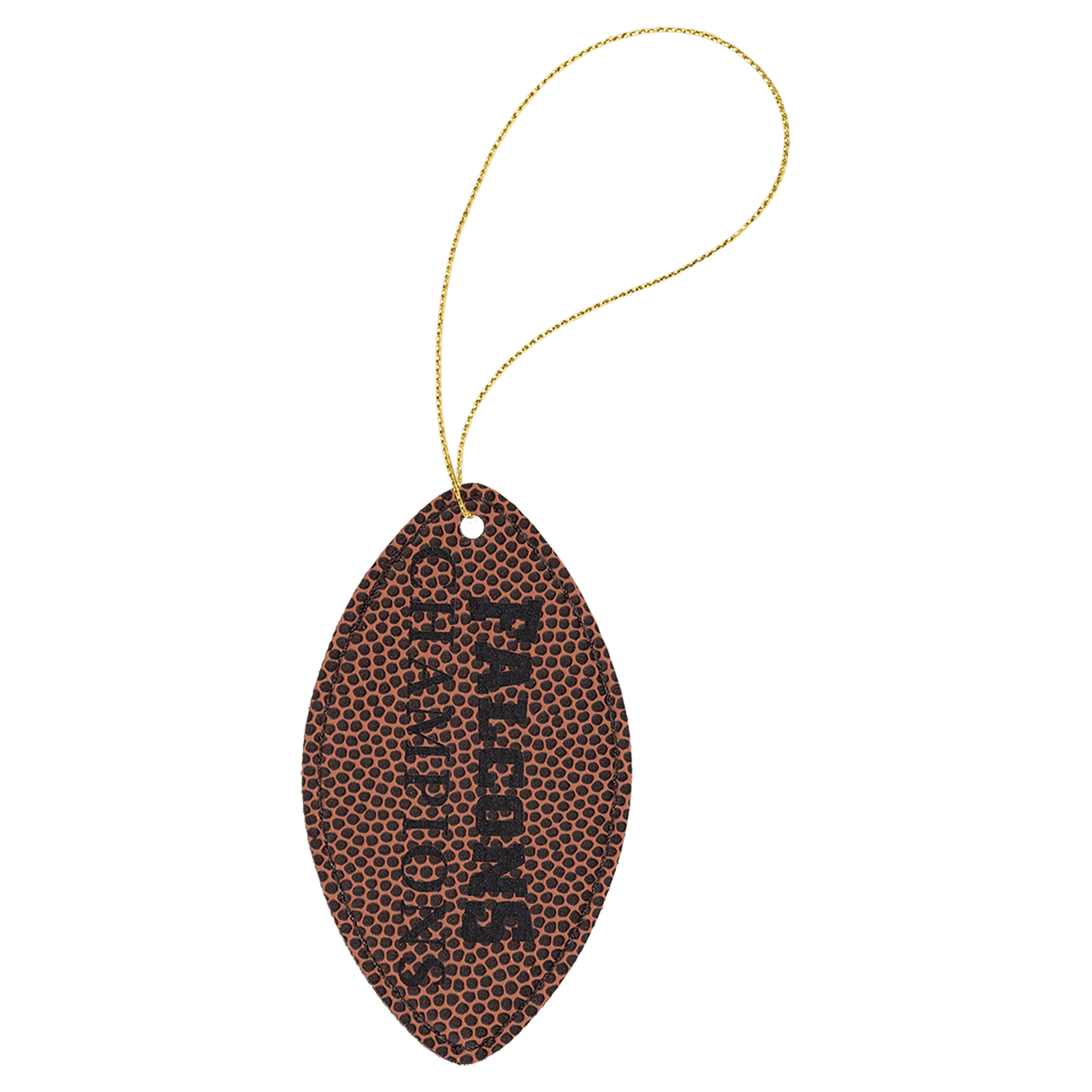 Ornament with Gold String-AKD Ink