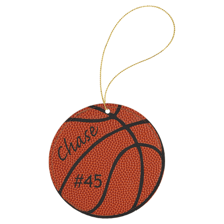 Ornament with Gold String-AKD Ink